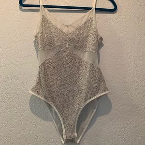 TOPSHOP Glitter One piece